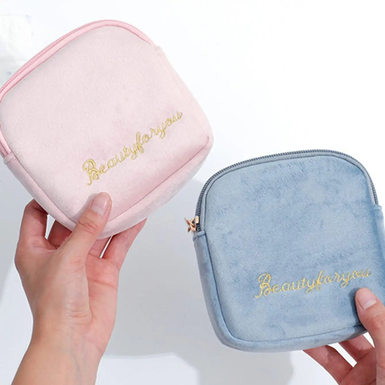 Multifunctional Pattern Sanitary Pad Bags Reusable Napkin Storage Organiser
