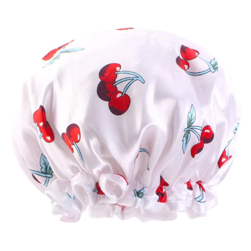 Children's Adjustable Double Layer Shower Cap