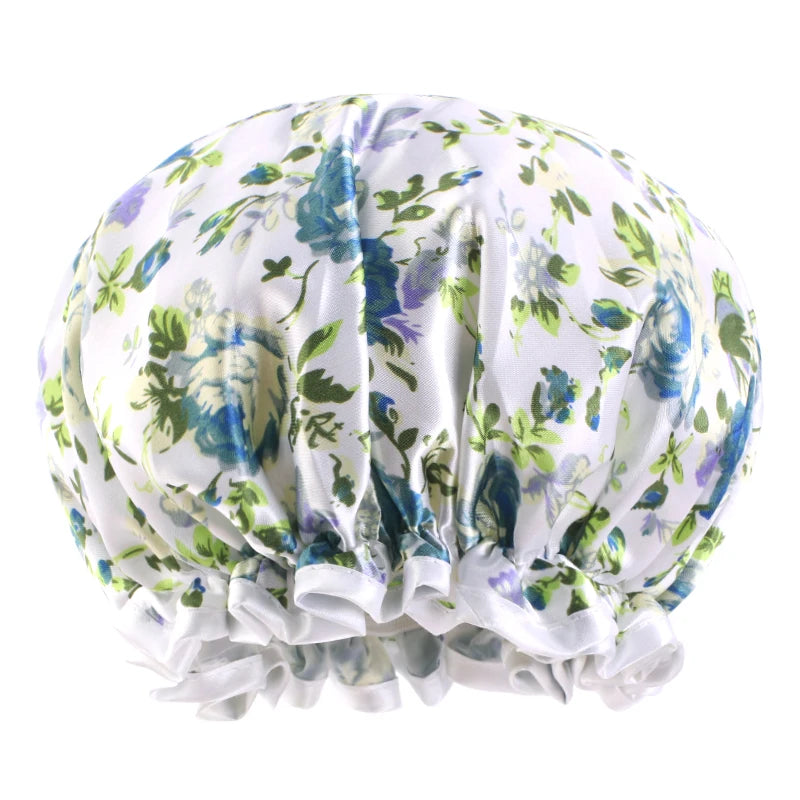 Children's Adjustable Double Layer Shower Cap