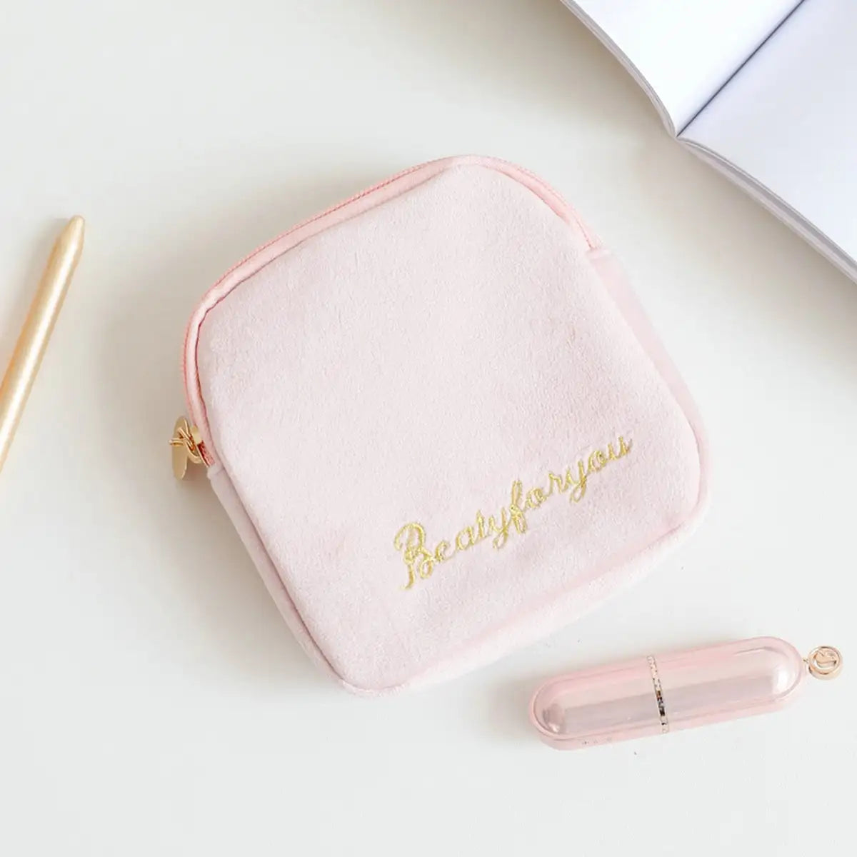 Multifunctional Pattern Sanitary Pad Bags Reusable Napkin Storage Organiser